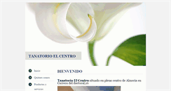 Desktop Screenshot of elcentrotanatorio.com